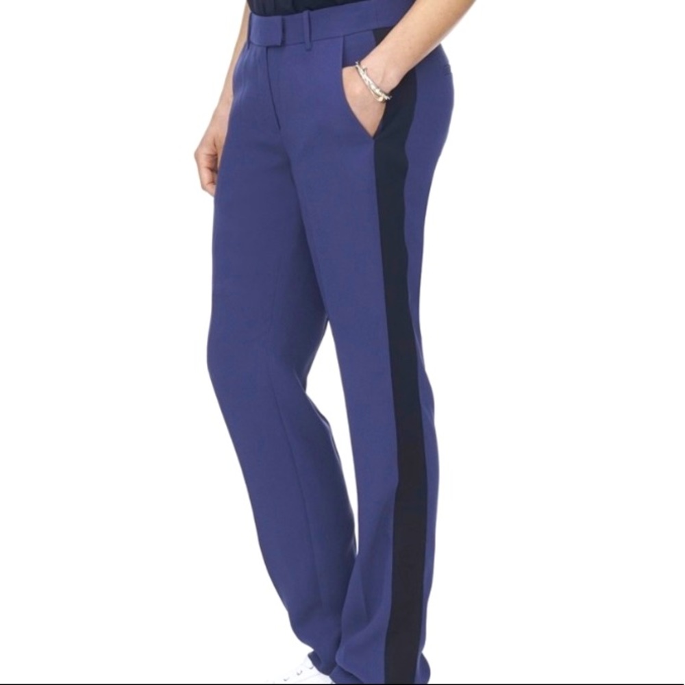 NWOT! Rebecca Taylor Crepe Navy Pants